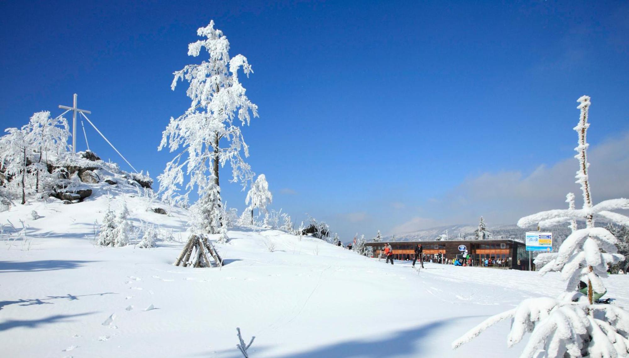 Forsthaus Apartments - Ski + Bike & Hike クラファー・アム・ホッホフィヒト エクステリア 写真