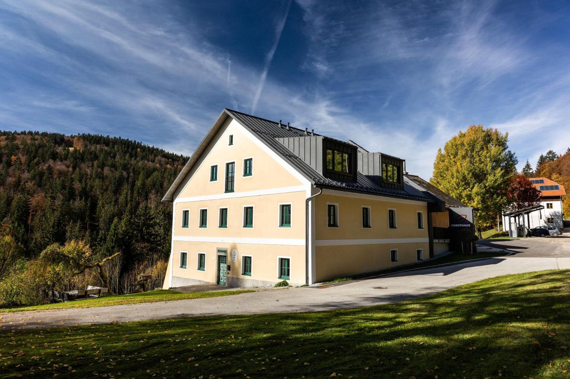 Forsthaus Apartments - Ski + Bike & Hike クラファー・アム・ホッホフィヒト エクステリア 写真